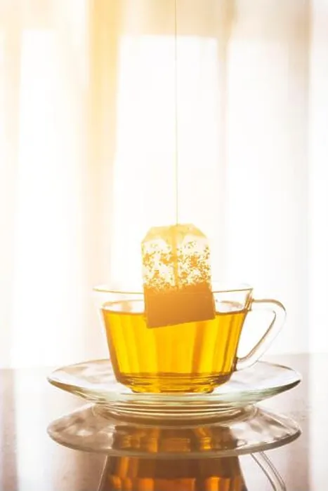 Framed Print : Tea Bag Inside Cup Print Framed Print : Tea Bag Inside Cup Print