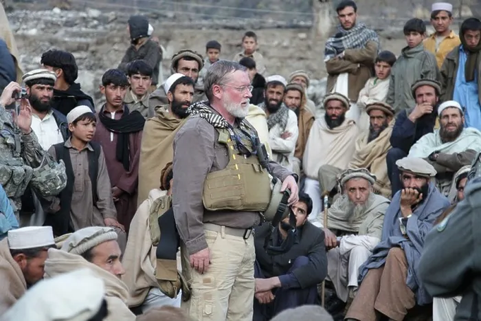 Framed Print : Ted Wittenberger Print, Kunar Provincial Reconstruction Team Representative