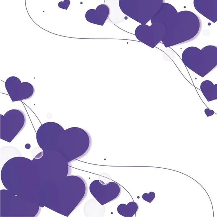 Framed Print : Purple Heart Side Border Background Print Framed Print : Purple Heart Side Border Background Print