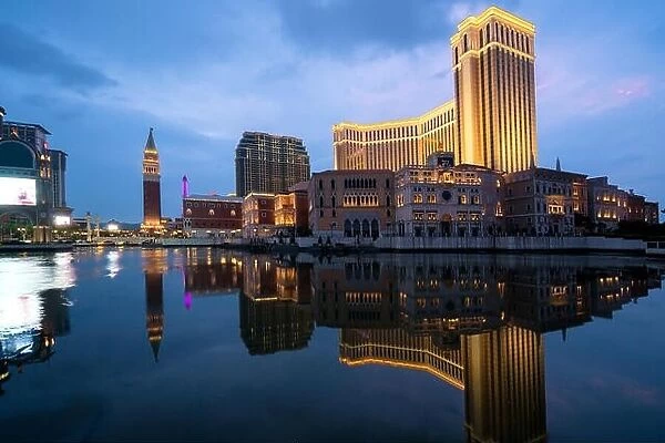 The Venetian Macao Casino and Hotel in Macau (Macao), China
