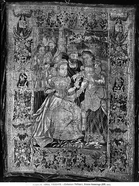 16th century Flemish tapestry, Pollitzer Collection, Trieste
