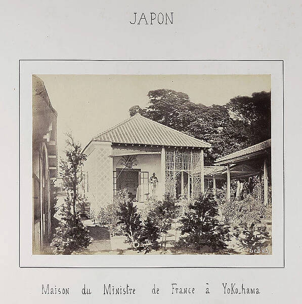 Album 'J. D.': house of the French ambassador (Ministre de France) in Yokohama, Japan