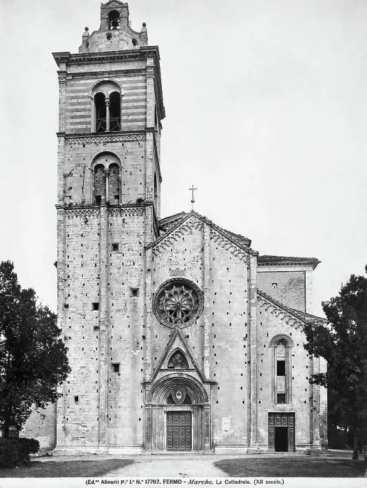Framed Print : Asymmetrical faade of the Cathedral of Fermo, dedicated to Our Lady of the Assumption Framed Print : Asymmetrical faade of the Cathedral of Fermo, dedicated to Our Lady of the Assumption