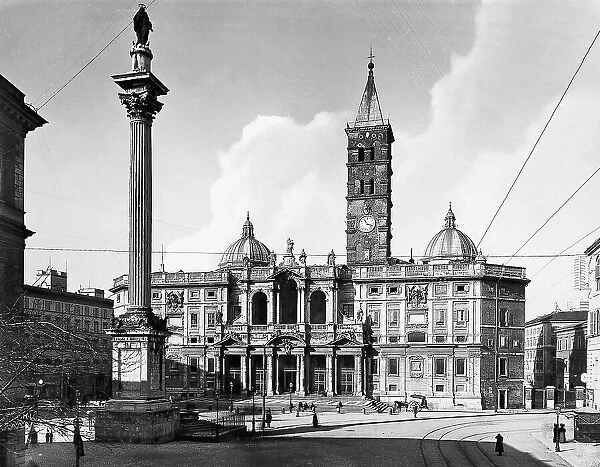 The basilica of Santa Maria Maggiore, Rome