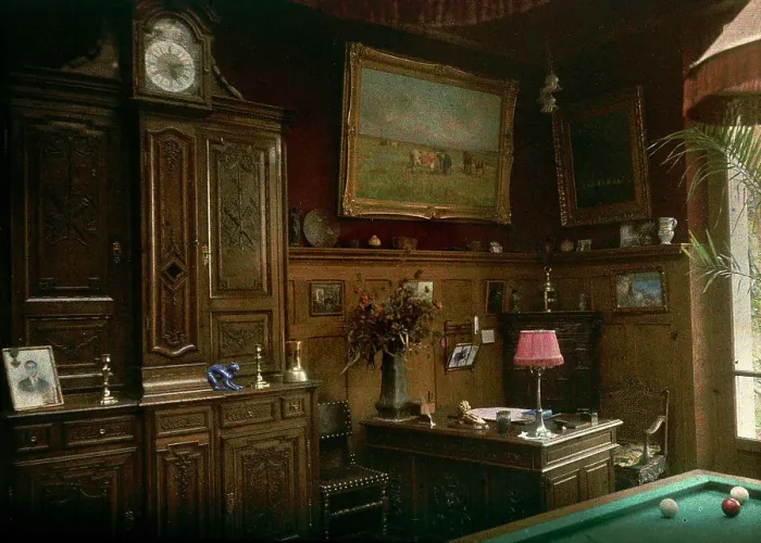 Framed Print : Billiards Room Framed Print : Billiards Room