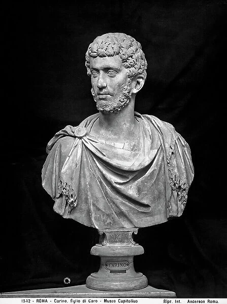 Bust of the emperor Carinus preserved in the Capitoline Museum, Rome