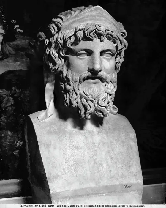 Framed Print : Bust of unknown, marble, ancient art, Museum of Villa Albani, Rome Framed Print : Bust of unknown, marble, ancient art, Museum of Villa Albani, Rome