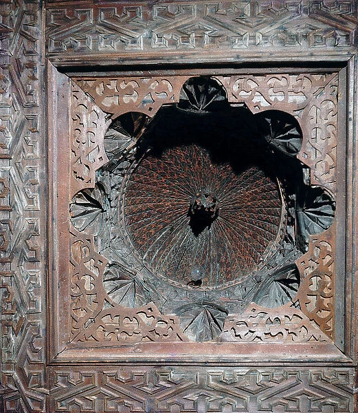 Cairo: Arab Islamic Art Museum. wood stained