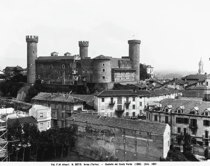 Framed Print : The castle of Ivrea Framed Print : The castle of Ivrea