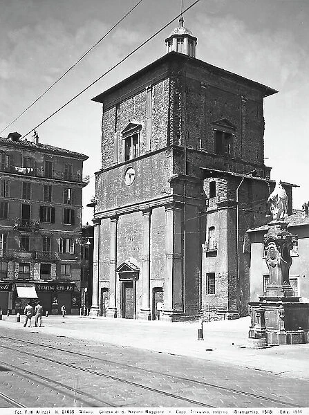 Faade of the Trivulzio Chapel in Milan