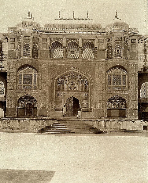 Facade of a Tomb in Delhi, India