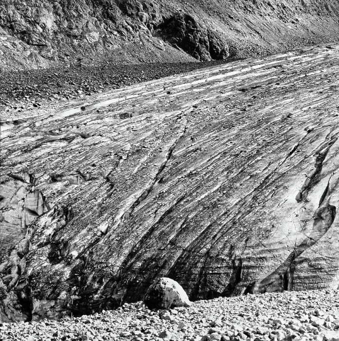 Framed Print : Glacier. Date of Photograph:1980-1990
