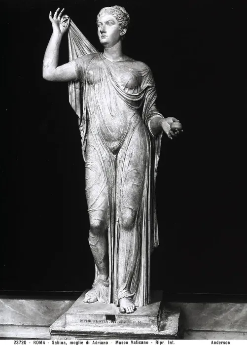 Framed Print : Hadrian era statue of Vibia Sabina, wife of Emperor Hadrian, preserved in the Vatican Museums, Vatican City Framed Print : Hadrian era statue of Vibia Sabina, wife of Emperor Hadrian, preserved in the Vatican Museums, Vatican City