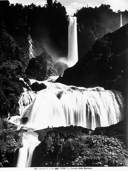 Marmore waterfall in Terni