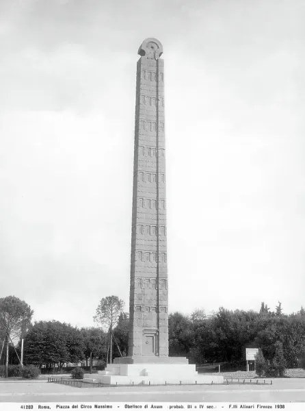 Obelisk Of Axum In Rome Ancient Egyptian Obelisks In Rome & Beyond