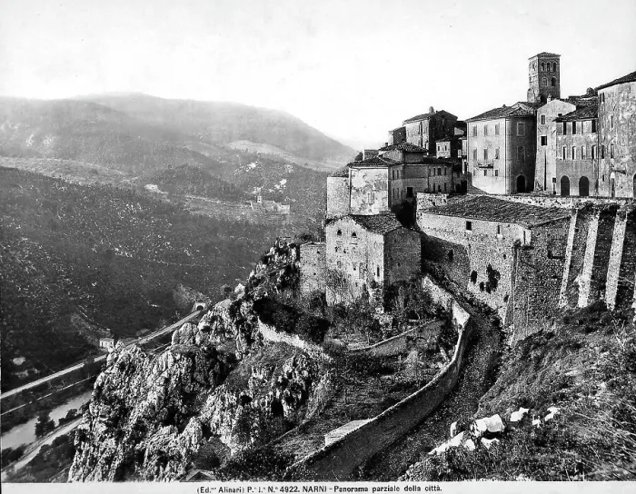 Framed Print : Panoramic view of Narni Framed Print : Panoramic view of Narni