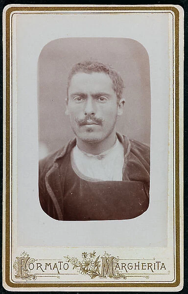 Portrait of the Sardinian bandit Diego Doneddu