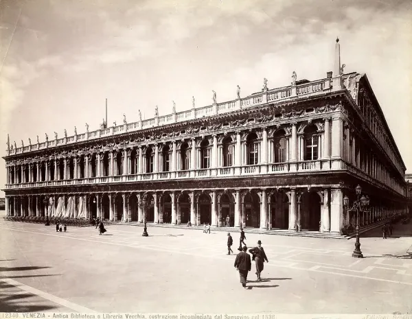 The Sansoviniana or Marciana Library in Art Prints