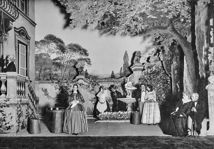 Framed Print : Scene of a play Framed Print : Scene of a play