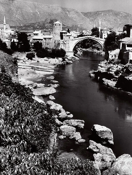 The Stari Most(old Bridge) in Mostar, Bosnia Herzegowina