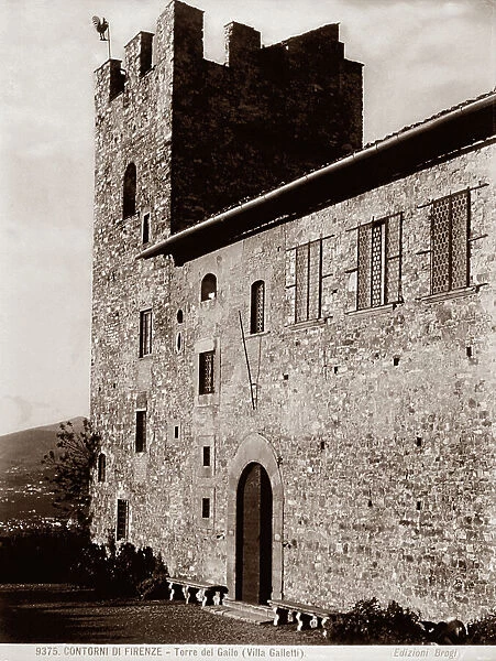 Torre del Gallo and part of the adjacent Villa Gallina, in Florence, near Arcetri