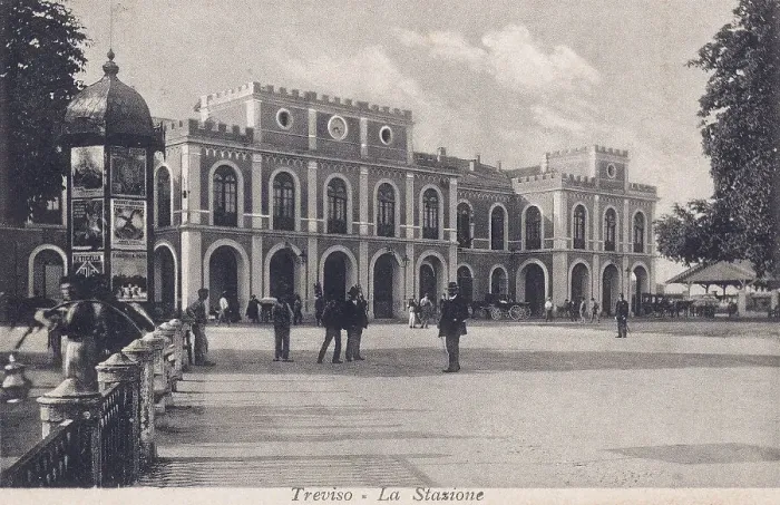 Framed Print : Treviso train station Framed Print : Treviso train station