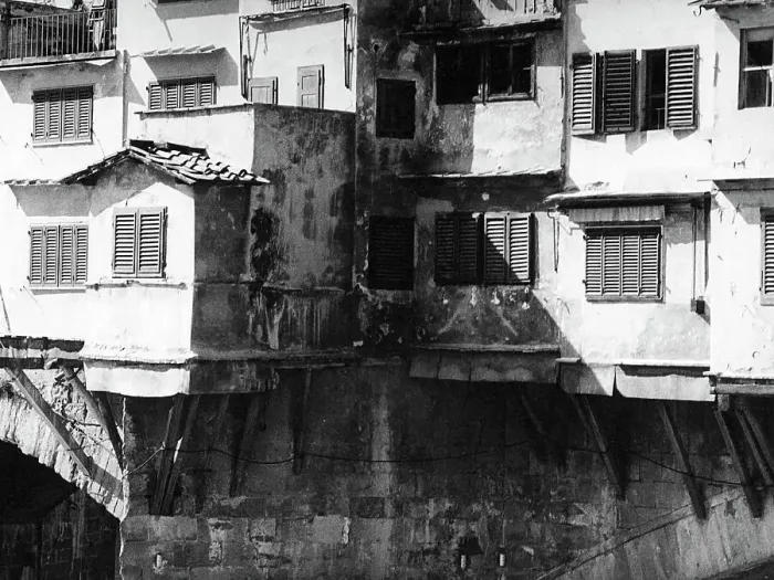 Framed Print : Typical windows of the Ponte Vecchio Framed Print : Typical windows of the Ponte Vecchio