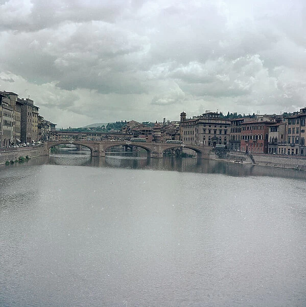View of Florence with river Arno