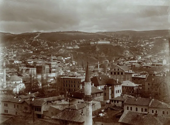 Framed Print : View of Sarajevo