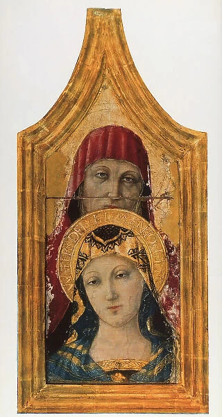 The Virgin and St. Anne; painting by Lorenzo da San Severino. Pinacoteca, Vatican