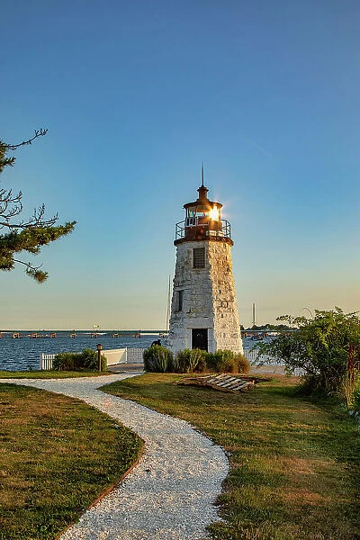 Rhode Island, Newport, Goat Island, Newport Island Light