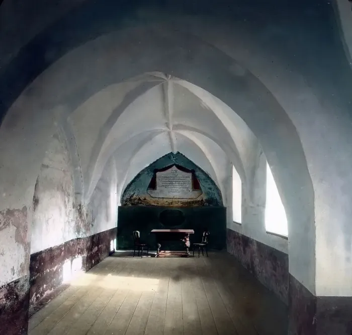 Framed Print : Print of Danzig's historic monastery hall Framed Print : Print of Danzig's historic monastery hall