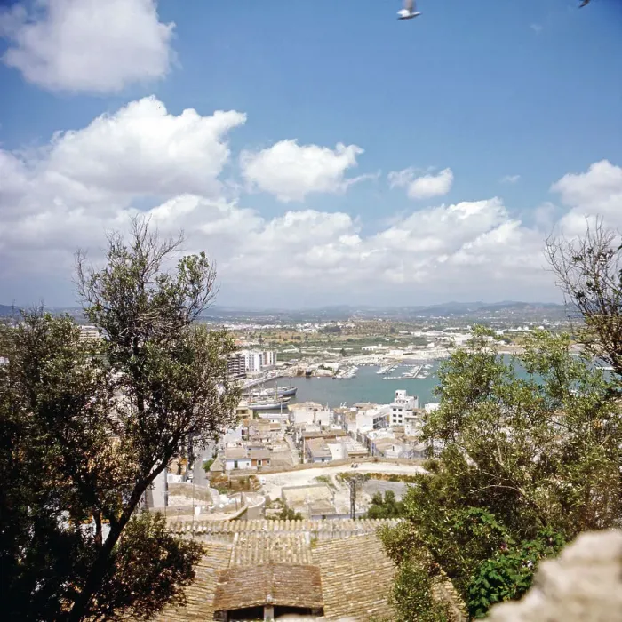 Framed Print : Balearic Island Harbour Print