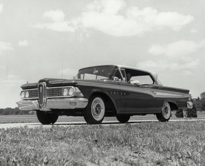 Framed Print : 1954 Edsel Print Framed Print : 1954 Edsel Print