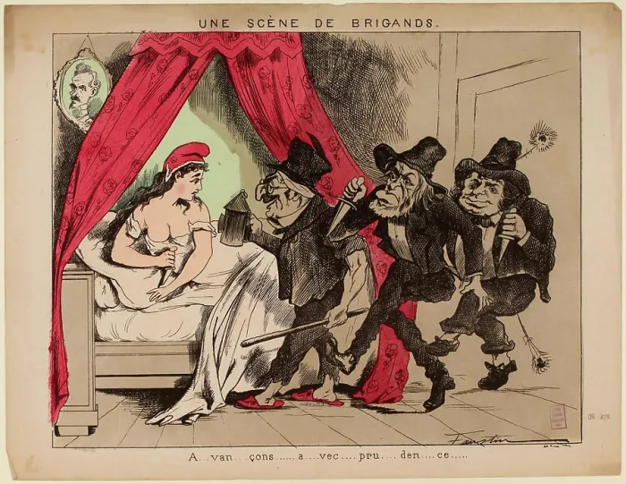 Framed Print : A Brigand Scene Print Framed Print : A Brigand Scene Print