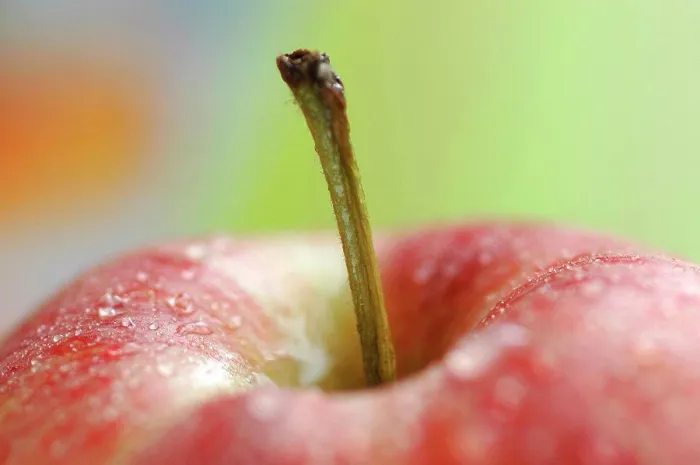 Framed Print : Extreme Close-Up Apple Print Framed Print : Extreme Close-Up Apple Print