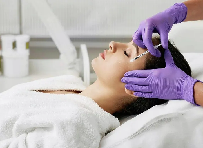 Framed Print : Facial Mesotherapy Print Framed Print : Facial Mesotherapy Print