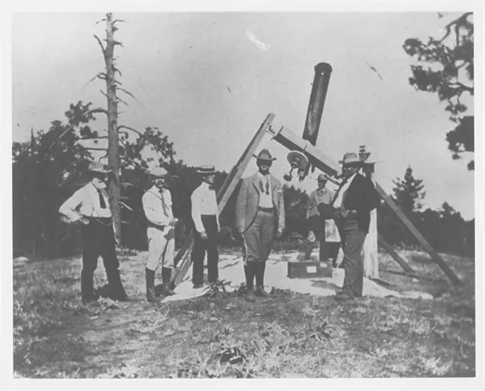 Framed Print : Hussey's Site Testing Telescope Print on Mt. Wilson Framed Print : Hussey's Site Testing Telescope Print on Mt. Wilson