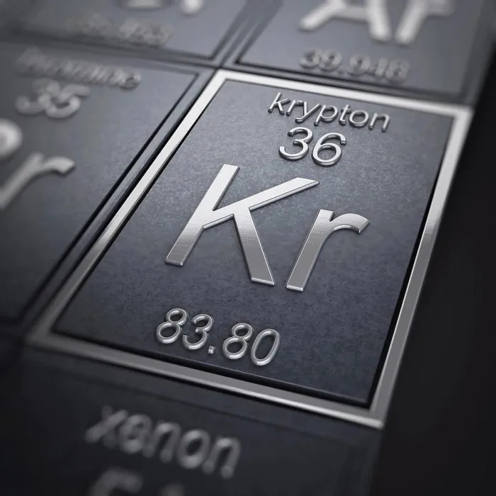 Framed Print : Krypton Element Print from SuperStock Framed Print : Krypton Element Print from SuperStock
