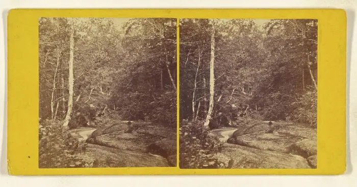 Framed Print : Looking Down Lower Cascade Print Framed Print : Looking Down Lower Cascade Print