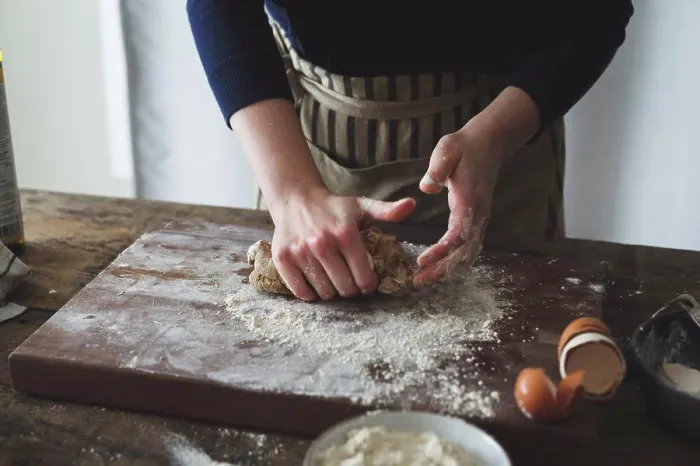 Framed Print : Pasta Making Print from SuperStock