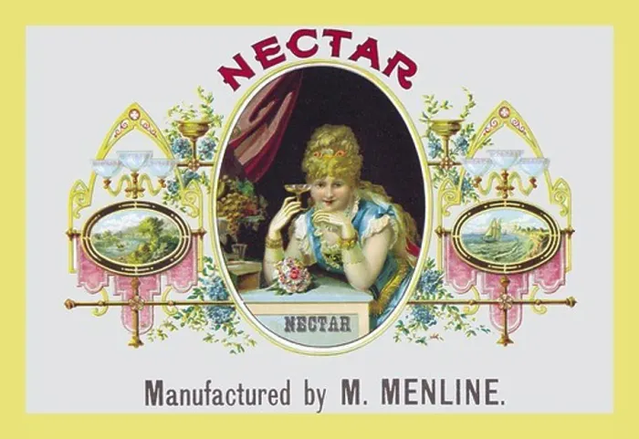 Framed Print : Nectar Cigars Print Framed Print : Nectar Cigars Print