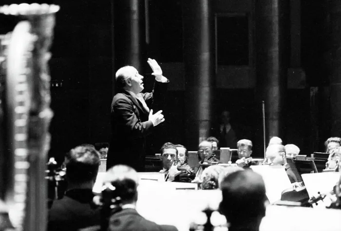 Framed Print : The Philadelphia Orchestra, Ormandy Print Framed Print : The Philadelphia Orchestra, Ormandy Print