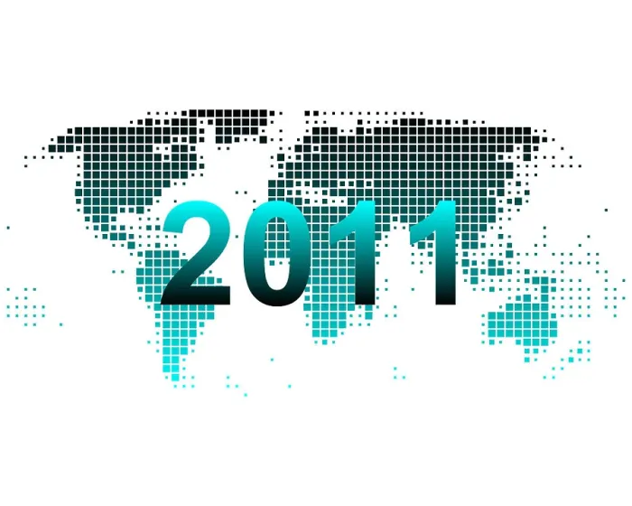 Framed Print : 2011 World Map Print Framed Print : 2011 World Map Print