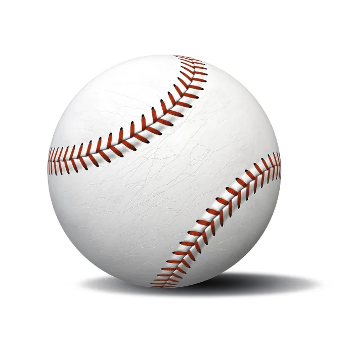 Framed Print : White Baseball Print - 2D Illustration Framed Print : White Baseball Print - 2D Illustration
