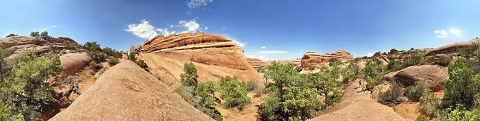 Framed Print : 360° Panorama Print of Devil's Garden, Arches National Park Framed Print : 360° Panorama Print of Devil's Garden, Arches National Park