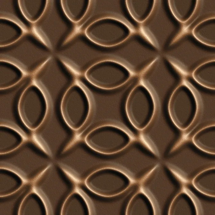 Framed Print : Leather Pattern 3D Effect Seamless Print Background