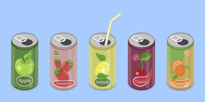Framed Print : 3D Isometric Flat Print of Soda Drinks Framed Print : 3D Isometric Flat Print of Soda Drinks