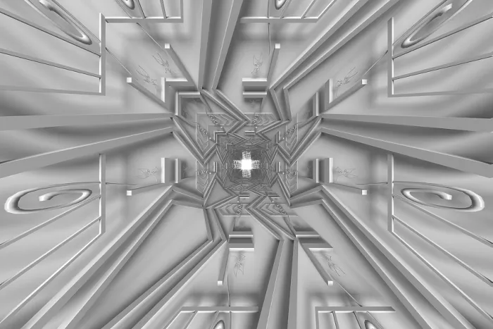 Framed Print : Abstract Geometric 3D Print Background Framed Print : Abstract Geometric 3D Print Background