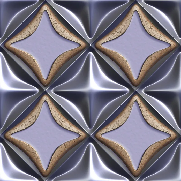 Framed Print : 3D Seamless Decorative Background Print Framed Print : 3D Seamless Decorative Background Print